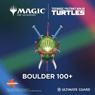 Ultimate Guard RTE Boulder 100+ Magic: The Gathering | Teenage Mutant Ninja Turtles - Turtle Lair