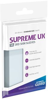 Ultimate Guard Supreme UX 3rd Skin Sleeves Standard Size Transparent (50)