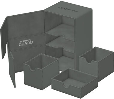 Ultimate Guard Twin Flip'n'Tray 160+ Xenoskin - Grey