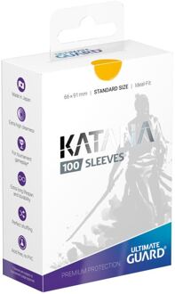 Ultimate Guard ULT Katana Sleeves Gelb 100 ye