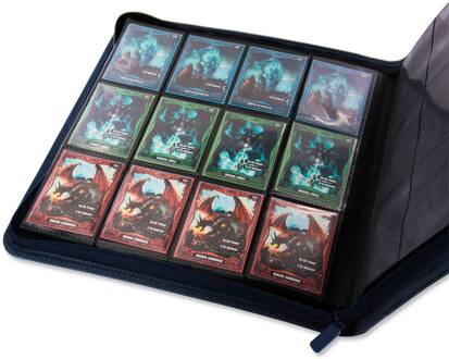 Ultimate Guard Zipfolio 480 24-Pocket Xenoskin - Blue