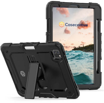 Ultimate Hardcase - met standaard - extra beschermend hoesje - iPad Air 2020 - zwart