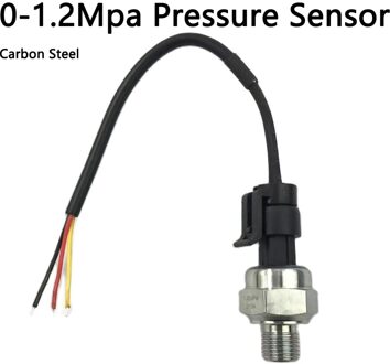Ultisolar Druksensor Zender Dc 5V G1/4 0-1.2 Mpa/0-174 Psi Voor water Gas Olie