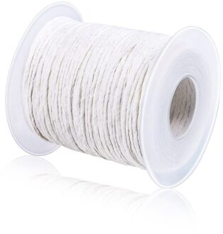 Ultnice 1 Roll 61M Gevlochten Lont Kaars Lont Spool Braid Kaars Lont Voor Kaars Diy En Kaarsen Maken