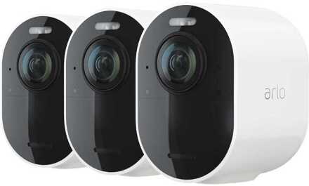 Ultra 2 wire-free 3-pack IP-camera Wit