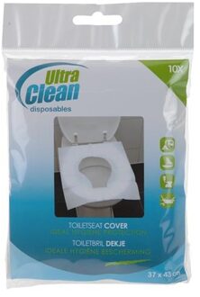 Ultra Clean Toiletbril dekje doos van 10 stuks
