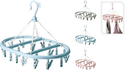 Ultra Clean Washanger met 20 knijpers verschillende