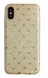 ultra dunne backcover hoes - iPhone X / XS - star beige