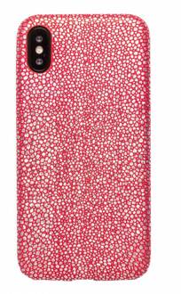 ultra dunne backcover hoes - iPhone X / XS - stingray rood