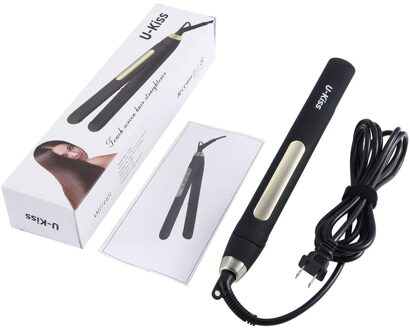 Ultra Dunne Digitale Lcd-scherm Titanium Plaat Swivel Kabel Traightening Curling Touch Screen Stijltang Us/Ukplug