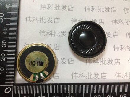 Ultra-dunne mini sound speaker 8 ohm 1 watt 8R 1 W luidspreker Diameter 30 MM 3 CM dikte 5 MM Luidspreker Solar film
