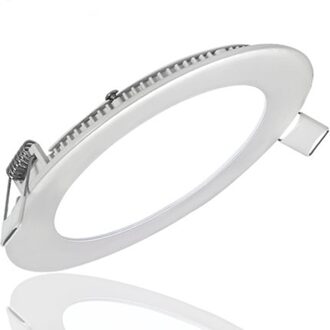 Ultra Dunne Paneel Downlight 3W 4W 6W 9W 12W 15W 18W, ronde Led Plafond Verzonken Licht