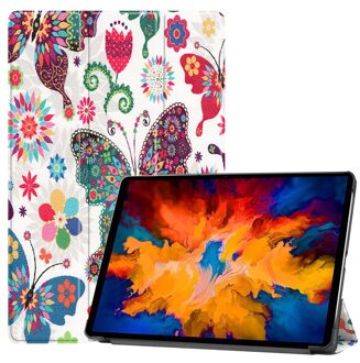 Ultra-Dunne Tablet Case Met Stijlvolle Print Op De Rug Geschikt Voor Lenovo Tab M10 Hd TB-X306F 10.1 inch Case