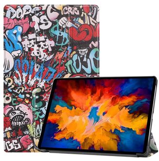 Ultra-Dunne Tablet Case Met Stijlvolle Print Op De Rug Geschikt Voor Lenovo Tab M10 Hd TB-X306F 10.1 inch Case