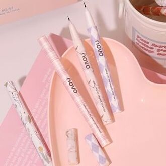 Ultra Fine Liquid Eyeliner Pen - 6 Colours 05# Tea Gray - 0.6ml