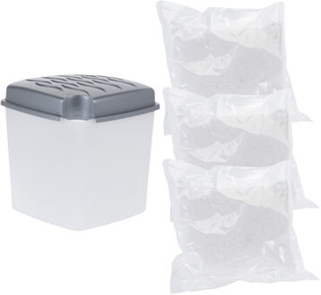 Ultra Fresh Ultra Clean Vochtopnemer - 1 Liter - met 3x vulling 350 gram