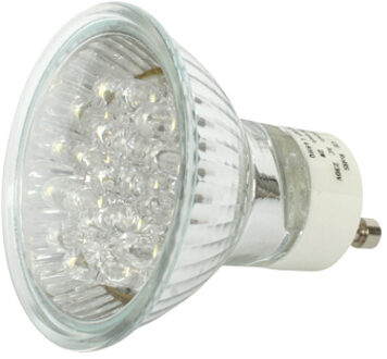 Ultra heldere LED lamp GU10 2W warm wit OP=OP