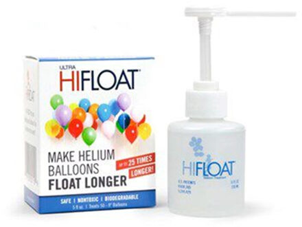 Ultra Hi-Float met pomp - helium gel voor latex ballonnen - 150 ml