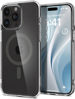 Ultra Hybrid Backcover MagSafe voor de Apple iPhone 15 Pro - Graphite Zwart