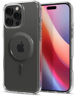 Ultra Hybrid Backcover MagSafe voor de Apple iPhone 16 Pro - Carbon Fiber Zwart