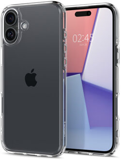 Ultra Hybrid Backcover voor de iPhone 16 - Crystal Clear Transparant