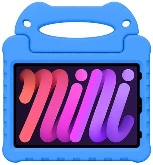 Ultra Kinderhoes geschikt voor iPad Mini 2022 (6th Gen) - Blauw