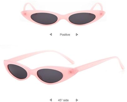 Ultra-Kleine Frame Kleine Water Oval Zonnebril Jelly Trend Zonnebril Uv Outdoor Sport Riding Fietsen Bril Voor Vrouwen 4