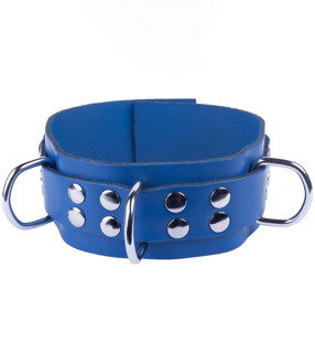 Ultra Leather Halsketting - Blauw