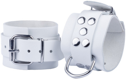 Ultra Leather Handboeien - Wit