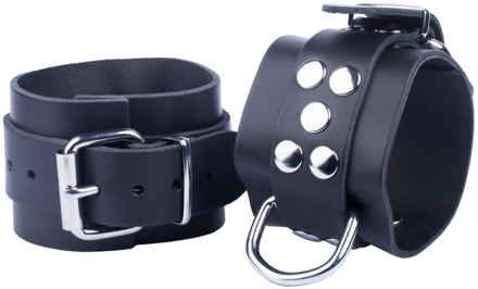 Ultra Leather Handboeien - Zwart