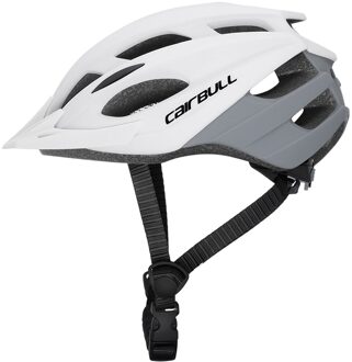 Ultra-Light Veiligheid Sport Fietshelm Road Fietshelm Mountainbike Mtb Racing Fietsen 18 Gat Helm Helm afneembare wit