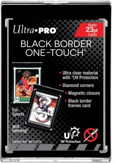 Ultra Pro Black Border One-Touch Magnetic Holder