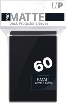 Ultra Pro Black Small Deck Protectors - 60 Sleeves