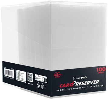 Ultra Pro Card Preserver & Sleeves Clear Box - (Standard TCG Cards -35pt)