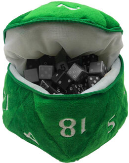 Ultra Pro D20 Dobbelsteen Zak - Groen