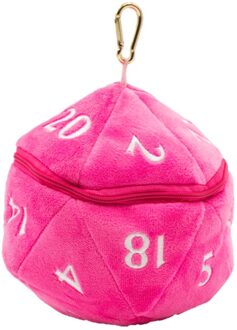 Ultra Pro D20 Dobbelsteen Zak - Roze