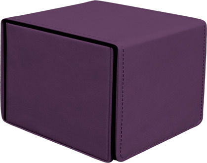 Ultra Pro Deckbox Alcove Edge - Vivid Midnight Plum