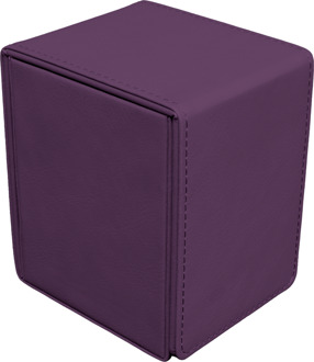 Ultra Pro Deckbox Alcove Flip - Vivid Midnight Plum