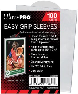 Ultra Pro Easy Grip Sleeves (100 stuks)