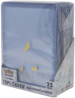 Ultra Pro Pikachu Toploader and Penny Sleeves Combo Pack (25 stuks)
