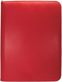 Ultra Pro Pro-Binder Vivid 9-Pocket Zippered - Rood