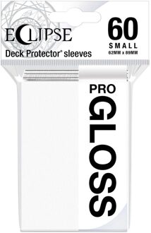 Ultra Pro Sleeves Eclipse Gloss Small - Wit (62x89 mm)