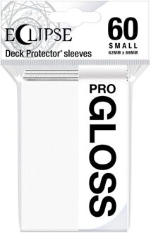 Ultra Pro Sleeves Eclipse Gloss Small - Wit (62x89 mm)