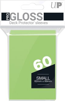 Ultra Pro Sleeves - Small Lime Groen (62x89 mm)