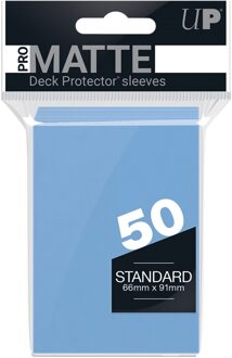 Ultra Pro Speelgoed | Kaartspel - Sleeves Pro-Matte Light Blue D12