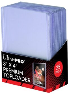 Ultra Pro Speelgoed | Kaartspel - Toploaders 3x4 Clear Premium (25)