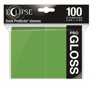 Ultra Pro Standard Sleeves Gloss Eclipse - Lime Groen (100 stuks)