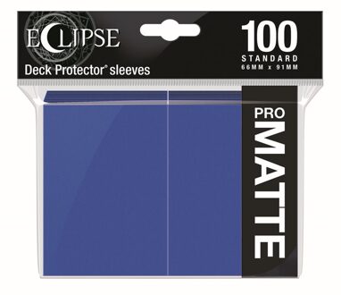 Ultra Pro Standard Sleeves Matte Eclipse - Blauw (100 stuks)