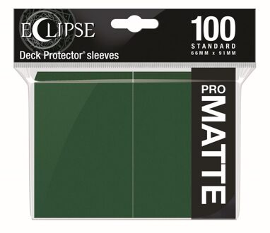 Ultra Pro Standard Sleeves Matte Eclipse - Donker Groen (100 stuks)