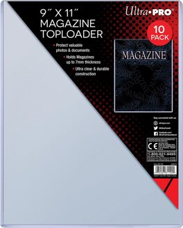 Ultra Pro Toploader Thick Magazine (10 stuks)